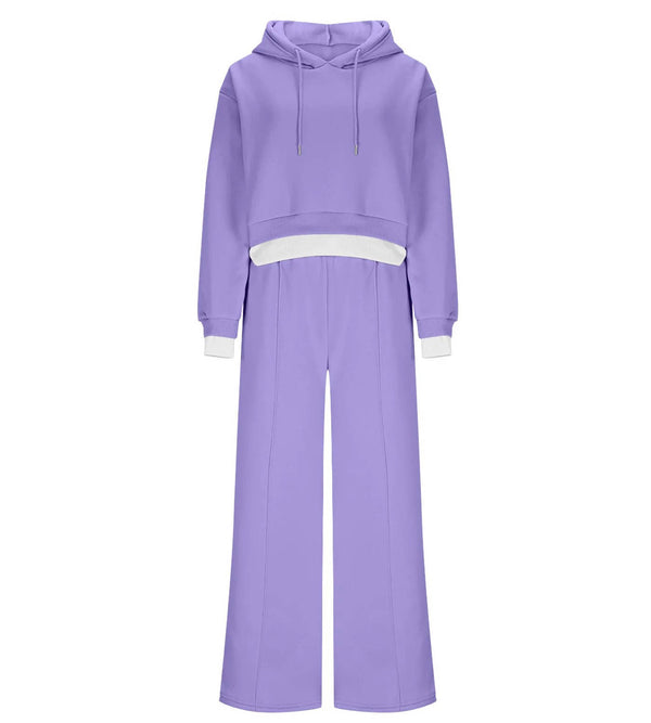 Women's Casual Hoodie Tracksuit Set