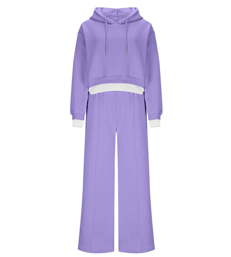 Women's Casual Hoodie Tracksuit Set