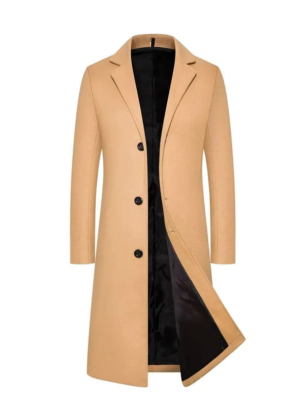 Men's Classic Wool Topcoat