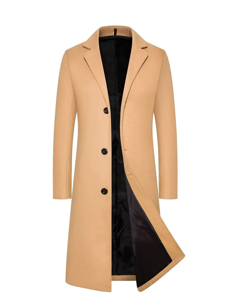 Men's Classic Wool Topcoat