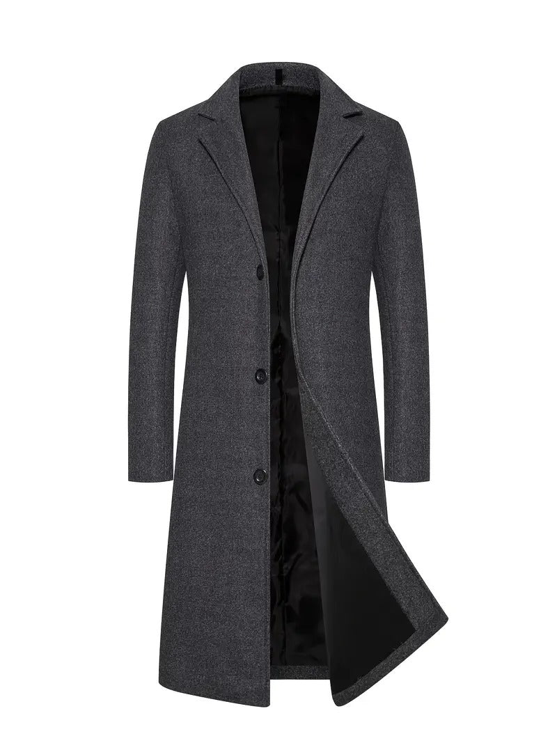 Men's Classic Wool Topcoat