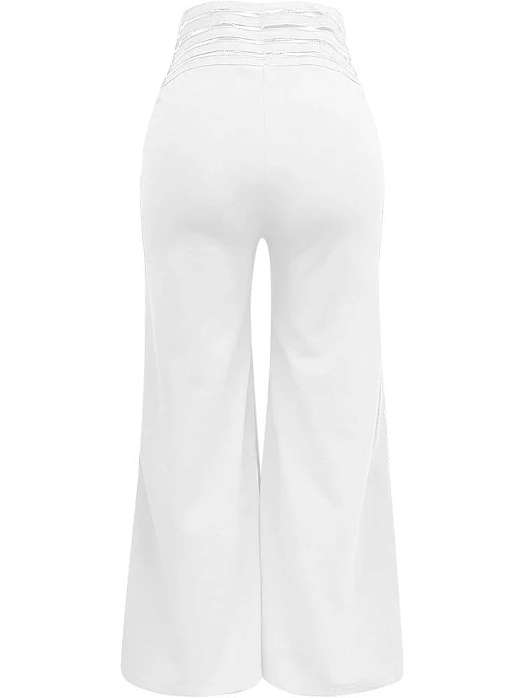 Women's High Waisted Flared Pants