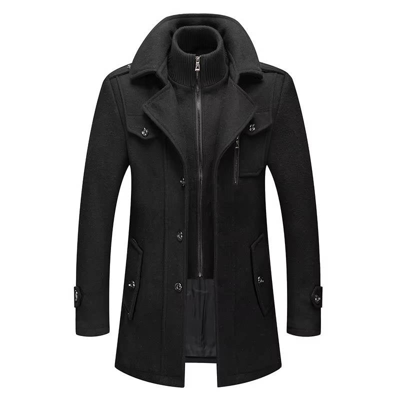Slim Fit Winter Coat For Men
