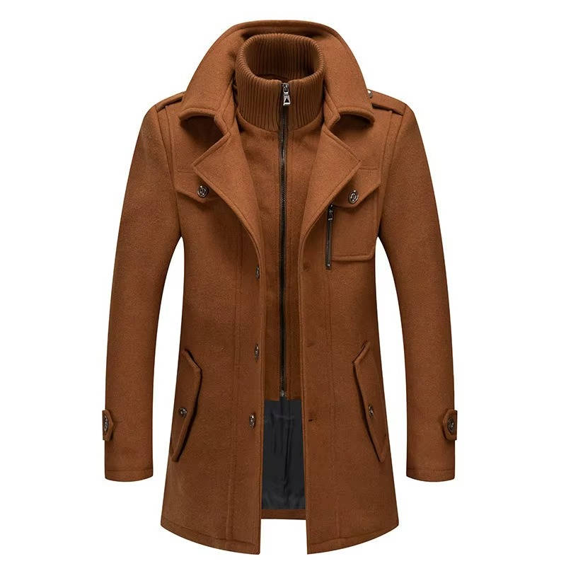 Slim Fit Winter Coat For Men