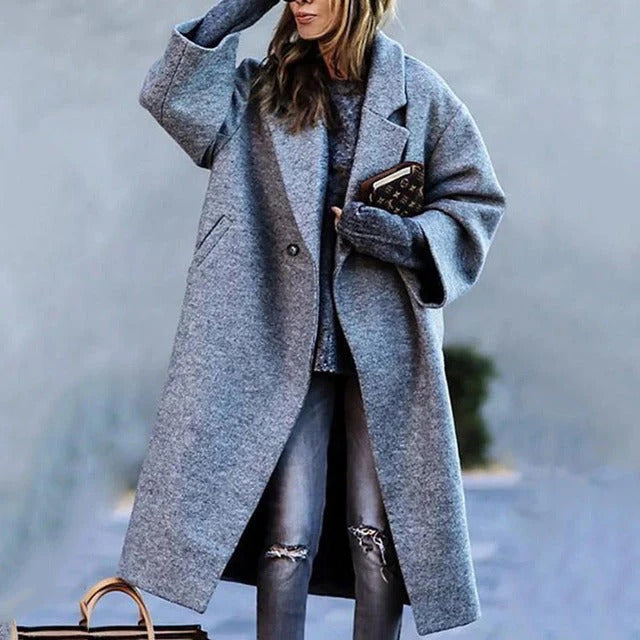 Womens Long Winter Coat Wool