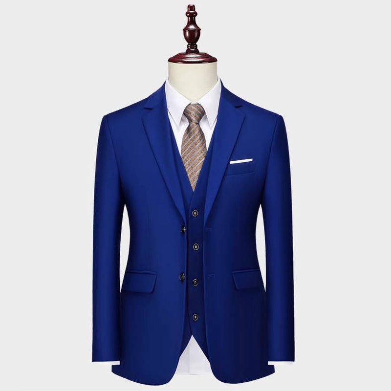 Three Piece Classic Tuxedo with Vest