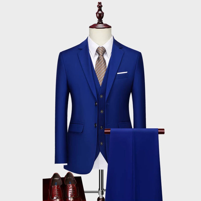 Three Piece Classic Tuxedo with Vest