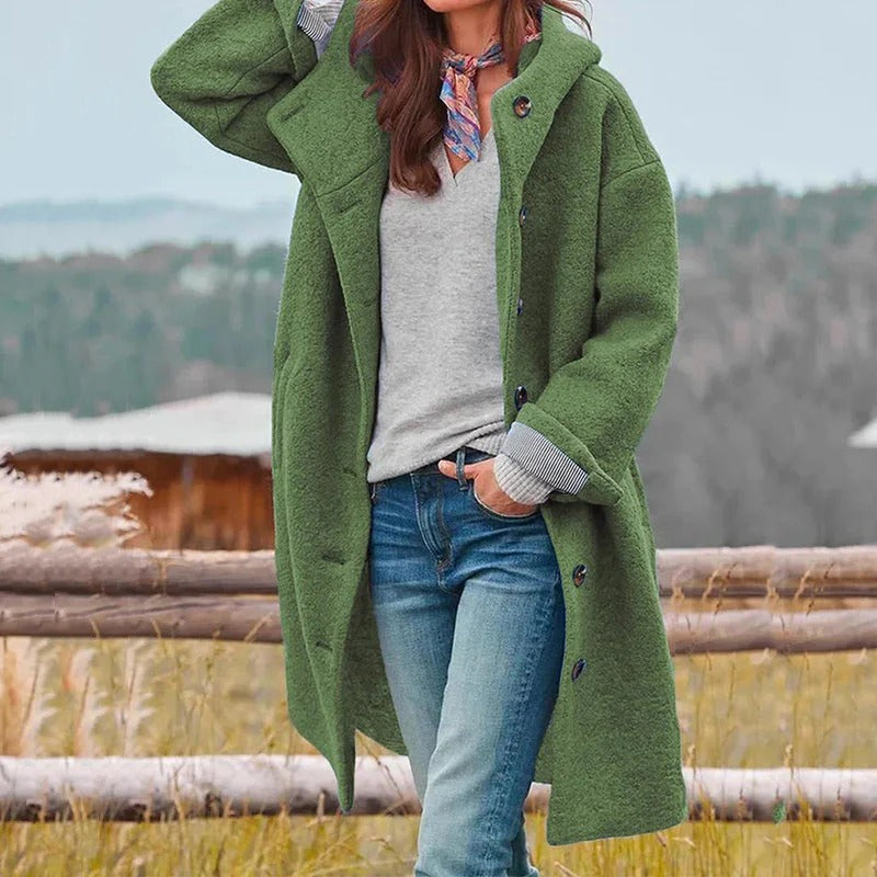 Women's Hooded Teddy Coat