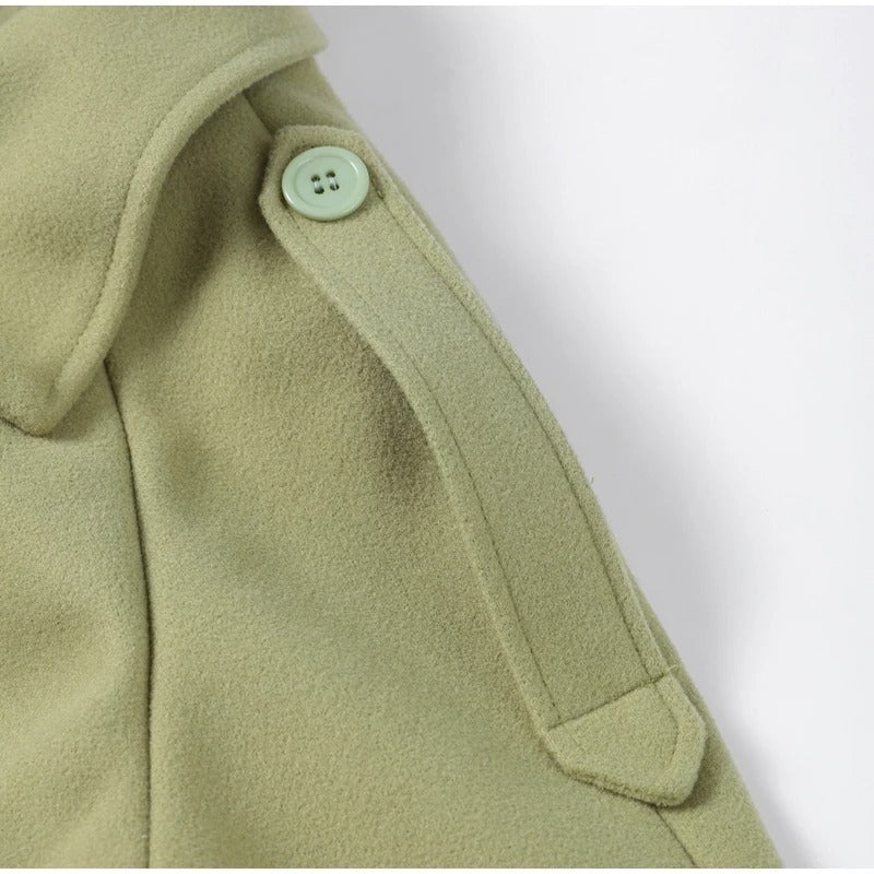 Women Oversized Long Trench Coat