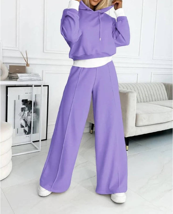 Women's Casual Hoodie Tracksuit Set