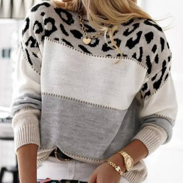 Women's Knit Tops Long Sleeve Sweater