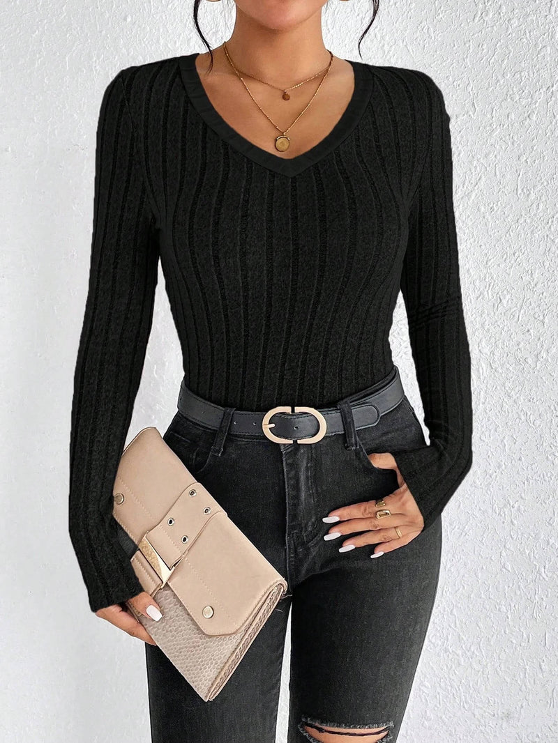 Women's V Neck Sweaters