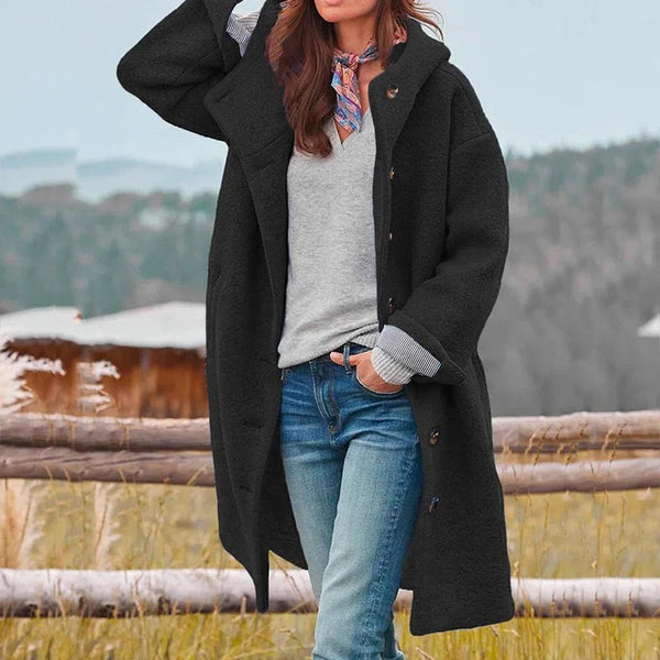 Women's Hooded Teddy Coat