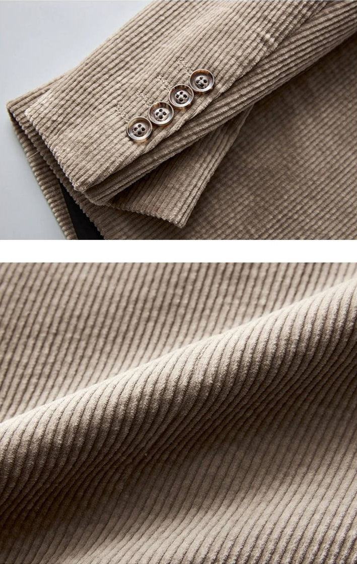 Mens Corduroy Blazer Jacket
