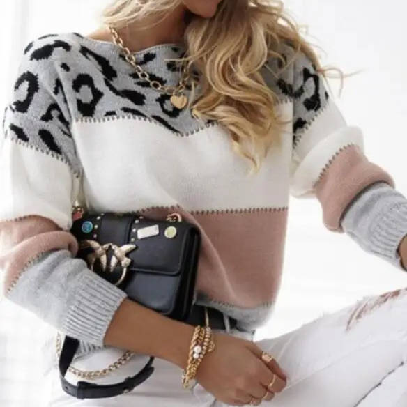 Women's Knit Tops Long Sleeve Sweater