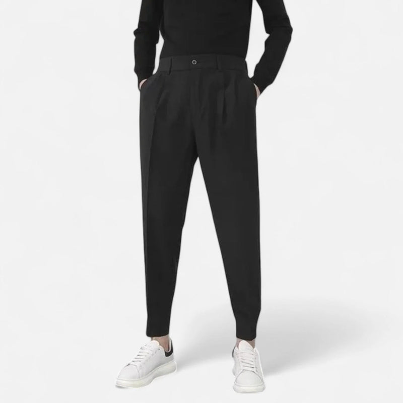 Men’s Tailored Pleated Trousers