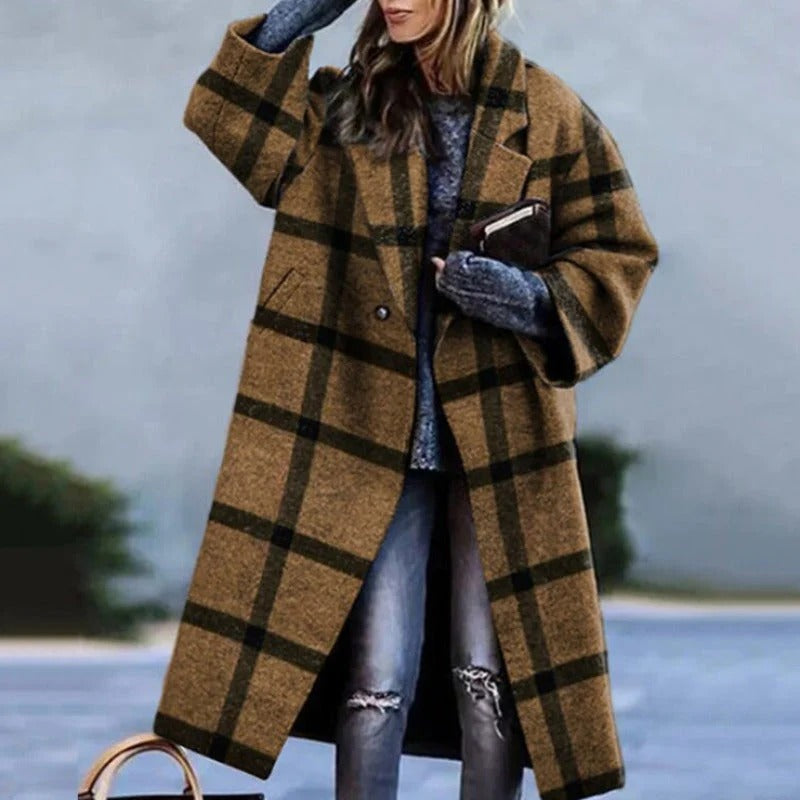 Womens Long Winter Coat Wool