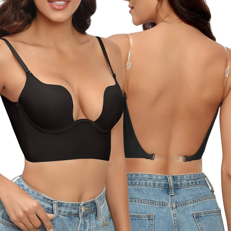 Backless Bra with Comfort and Support