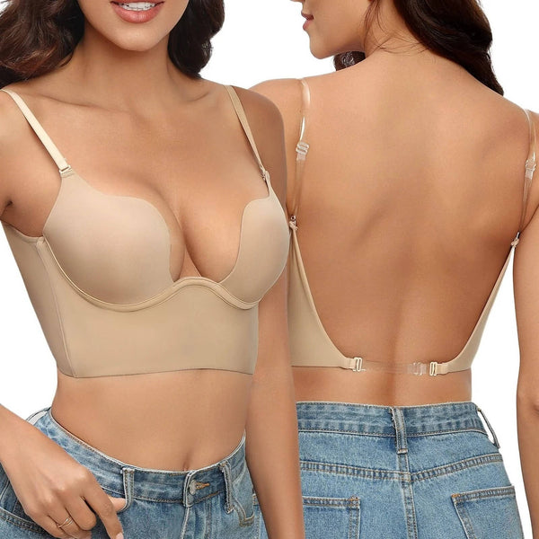 Backless Bra with Comfort and Support