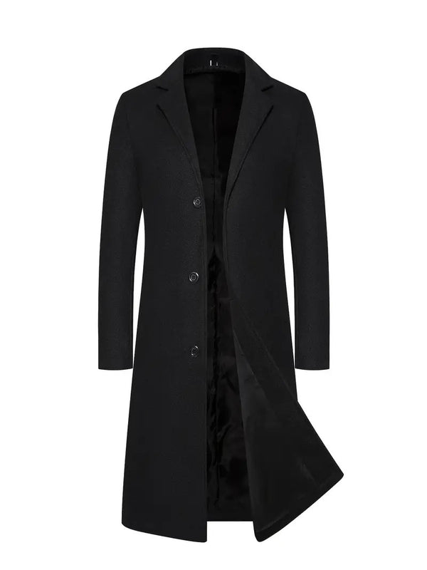 Men's Classic Wool Topcoat