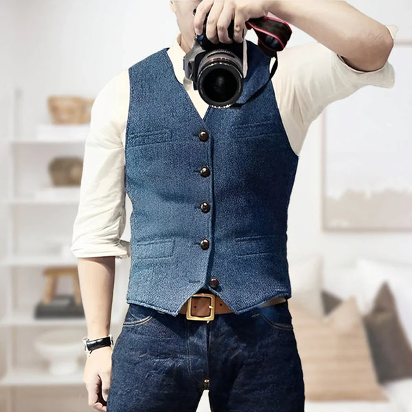 Wool Waistcoat for Men