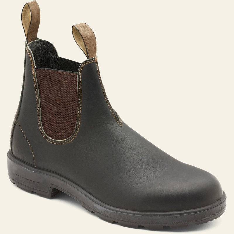 Men's Slip on Chelsea Boots & Ankle High & Rugged Lug Sole