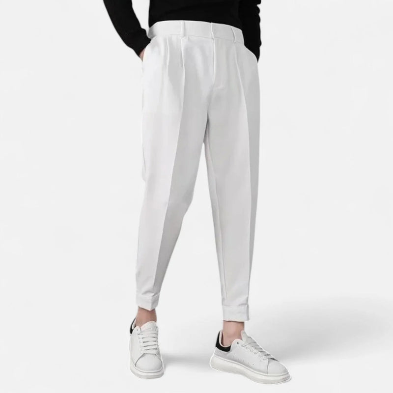 Men’s Tailored Pleated Trousers