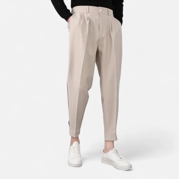 Men’s Tailored Pleated Trousers