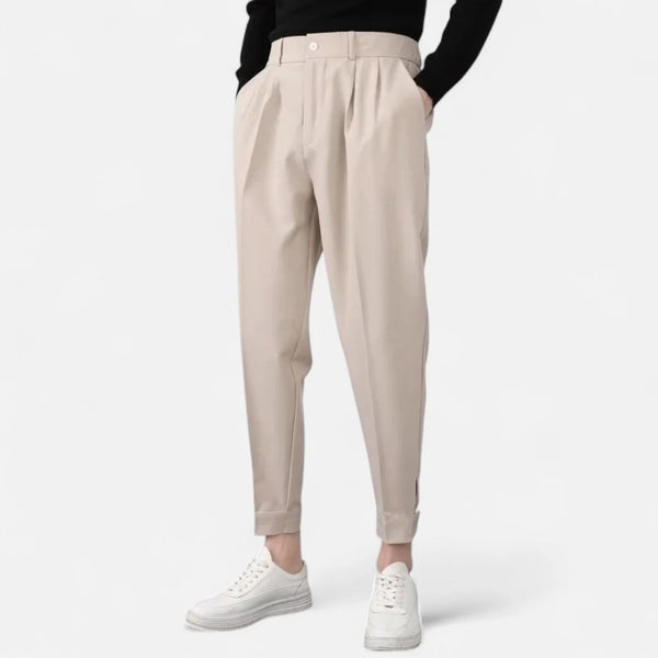 Men’s Tailored Pleated Trousers