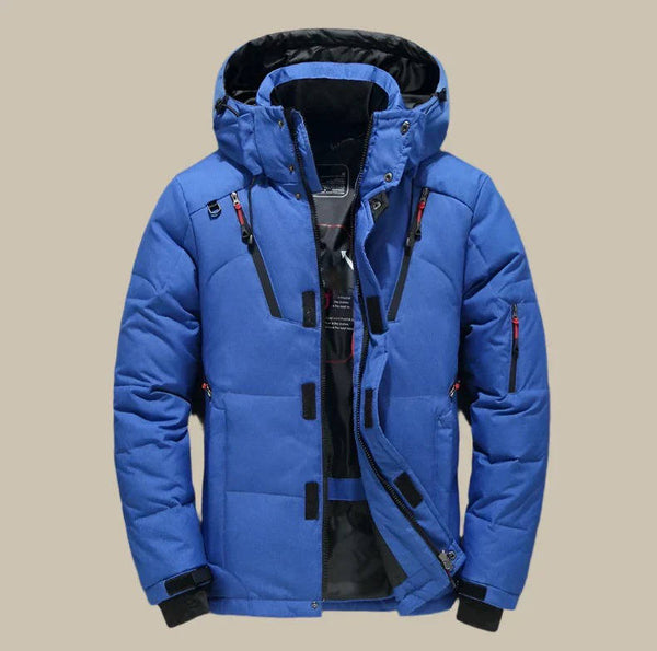 Insulated Winter Jacket with Hood