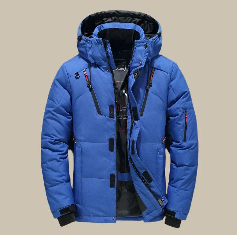 Insulated Winter Jacket with Hood