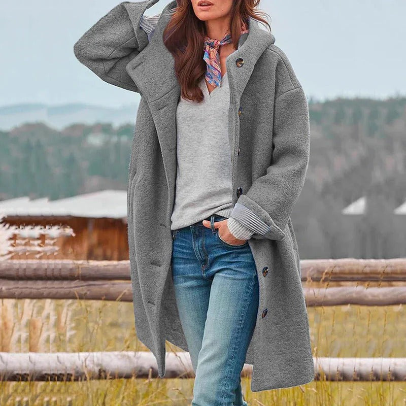 Women's Hooded Teddy Coat
