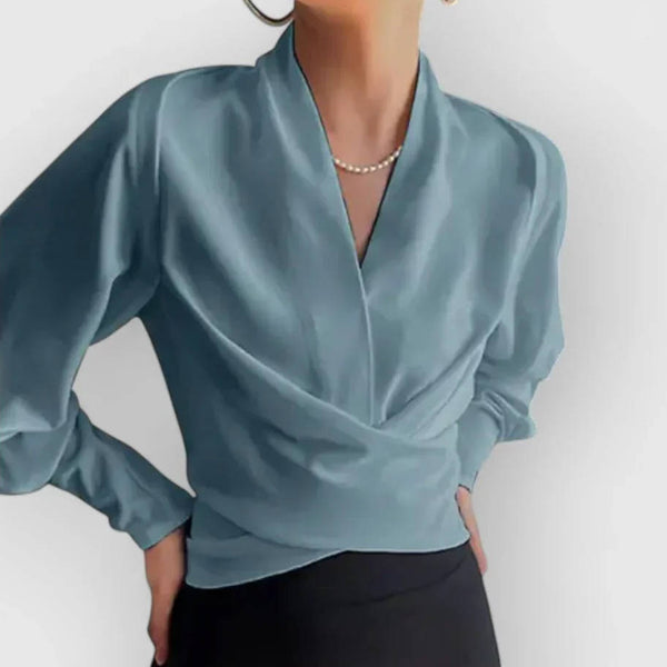 Silk Blouse Women Long Sleeve