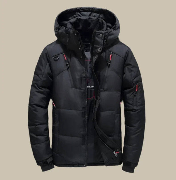 Insulated Winter Jacket with Hood