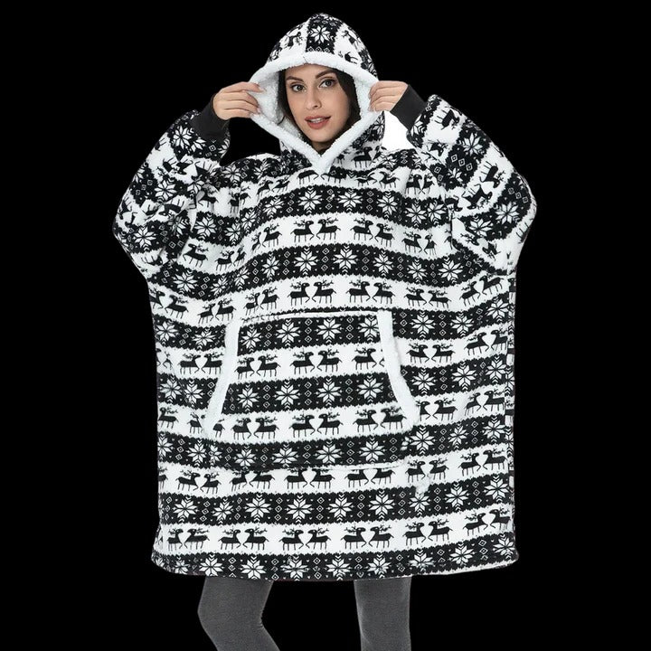 Oversized Hoodie Blanket