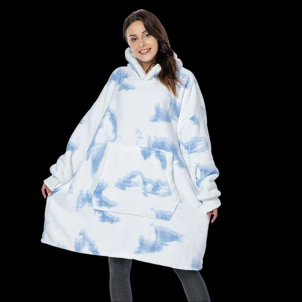 Oversized Hoodie Blanket