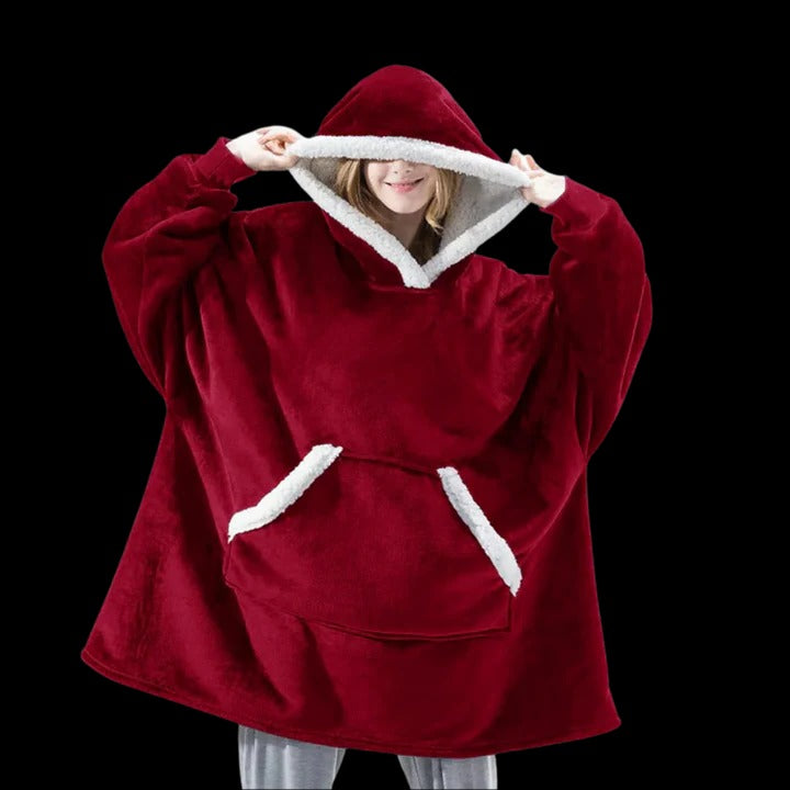 Oversized Hoodie Blanket
