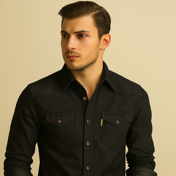 Men's Slim Fit Cotton Ice Sensation Long Sleeve Urban Shirt