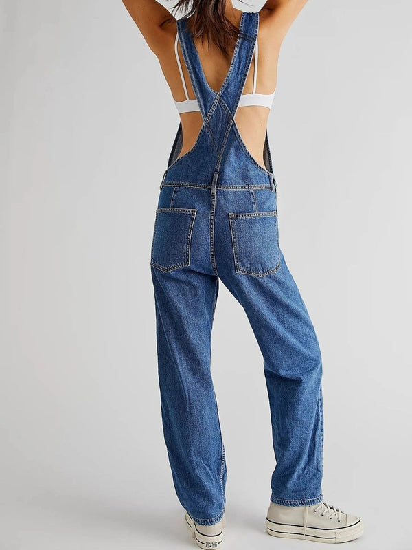 Rhea - Denim Jumpsuit For Women