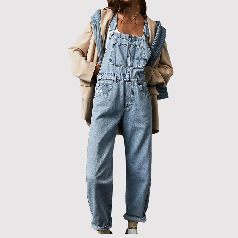 Rhea - Denim Jumpsuit For Women