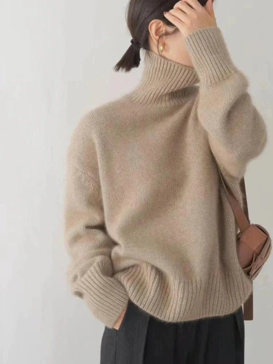 Warm and Comfortable Turtleneck Sweater