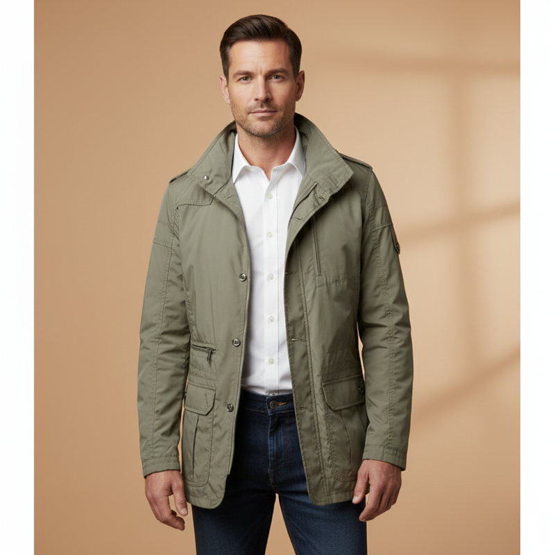 Men's Big & Tall Lightweight Casual Jacket, Spring and Fall Windbreaker Parka